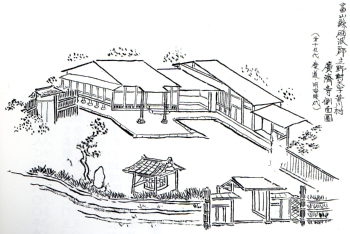 廣済寺側面図