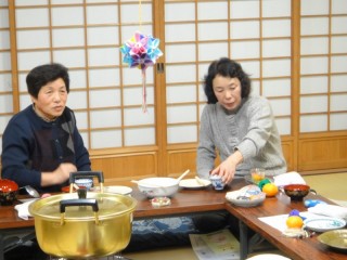 20111214(2)仏教婦人会の忘年会2