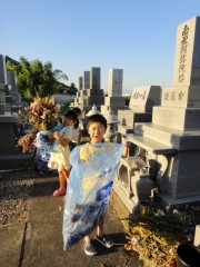 20120821(3)お盆の後にも、お墓そうじ3