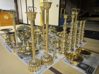 20121027(3)仏具みがきをしました3