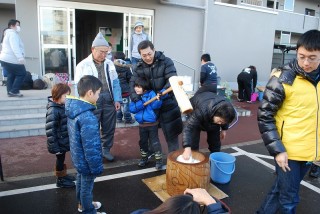 20131230(6)福島にてお餅つき6
