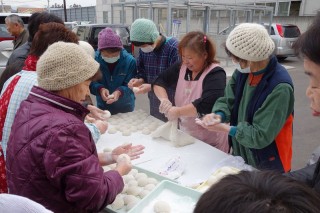 20131230(8)福島にてお餅つき8