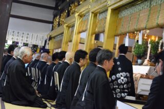 前坊守の葬儀が勤まりました